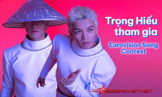 Ca sĩ Trọng Hiếu xếp hạng 3 tại Eurovision Đức