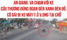 Va chạm với xe cứu thương cô gái tử vong tại chỗ