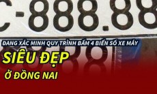 Hai vợ chồng bấm 4 biển số đẹp tại Đồng Nai trong cùng một ngày