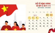 Cách tính lương người lao động đi làm ngày 10/3 (ÂL), 30/4 và 1/5