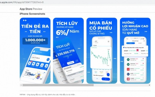 Cảnh giác với loạt website, app giao dịch chứng khoán "lậu"