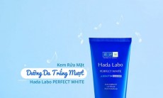 Lô mỹ phẩm Hada Labo Perfect White Cleanser - Tuýp 80g bị thu hồi