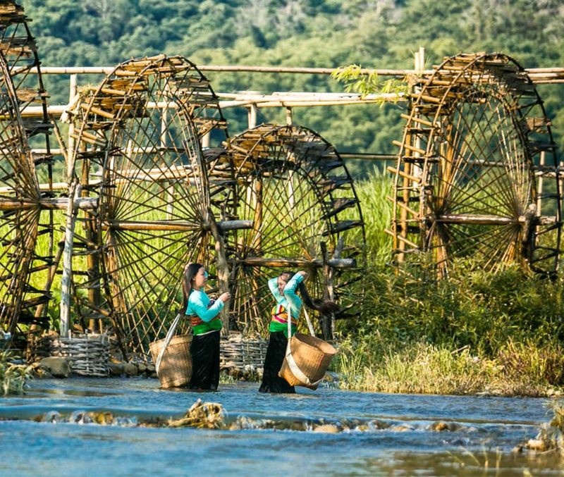 Du lịch Pù Luông di chuyển như thế nào