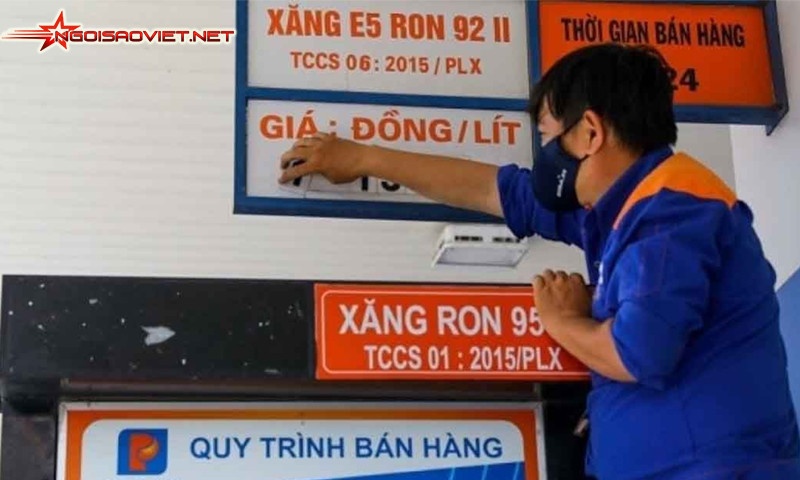 Cập nhật giá xăng dầu hôm nay