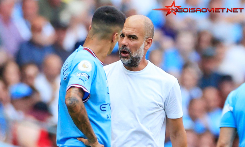 Man City lục đục sau mâu thuẫn giữa Cancelo và Pep Guardiola