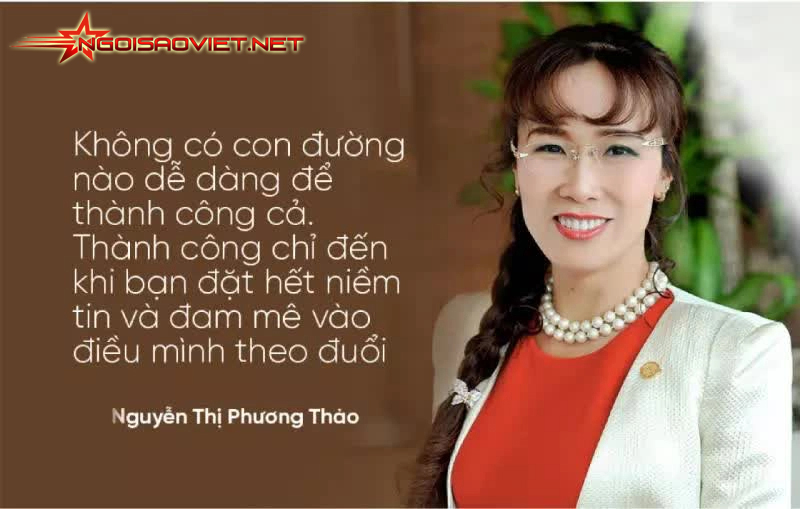 Bà Nguyễn Thị Phương Thảo trở thành tỷ phú khi mới 21 tuổi