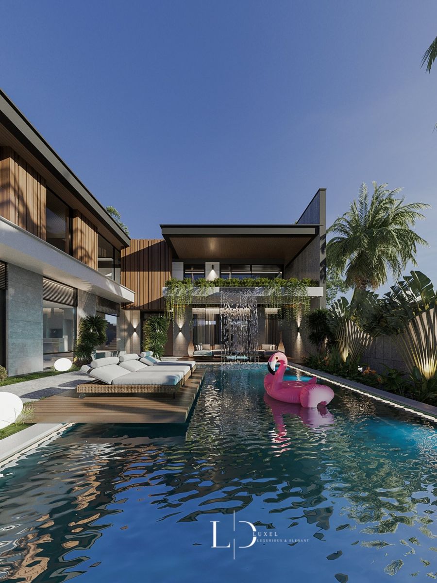 ngoại thất villa Anh Phương TP Hòa Bình