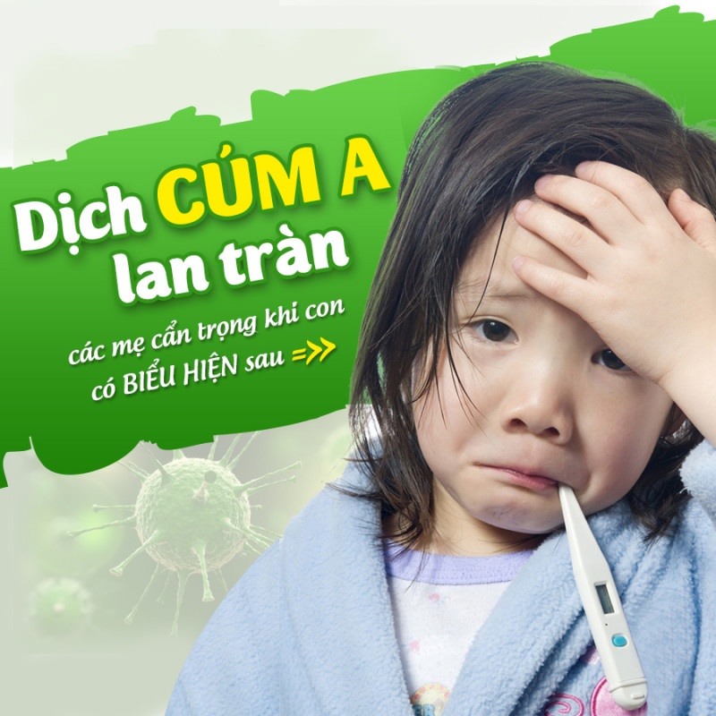 Biểu hiện của cúm A