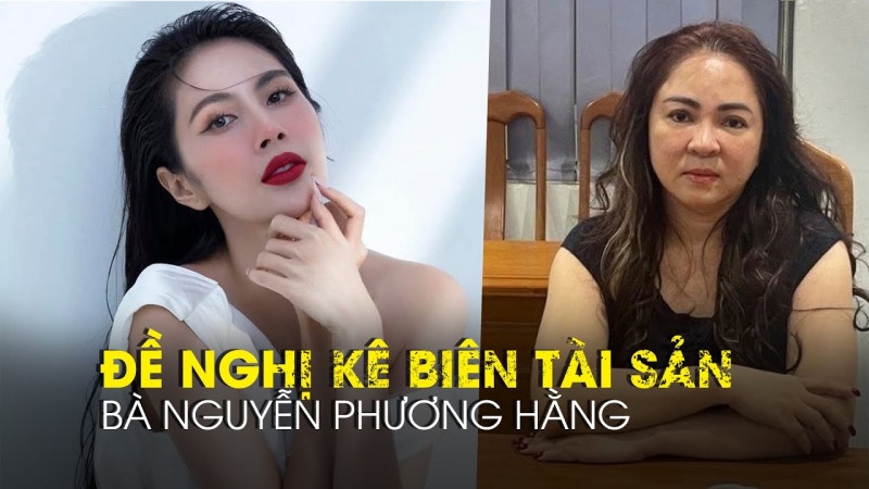 Ca sĩ Thủy Tiên gửi đơn đề nghị kê biên tài sản của bà Phương Hằng