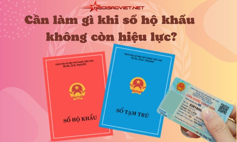 Cần làm gì khi sổ hộ khẩu giấy không còn hiệu lực