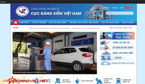 Tra cứu phạt nguội tại Cục Đăng kiểm Việt Nam