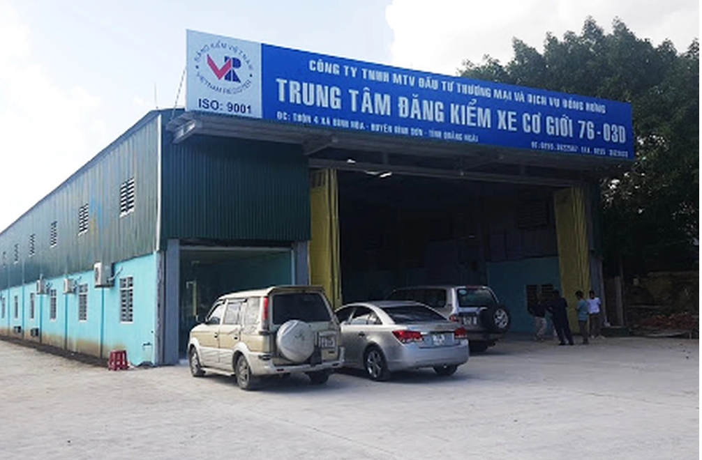 Trung tâm đăng kiểm xe cơ giới 7603D