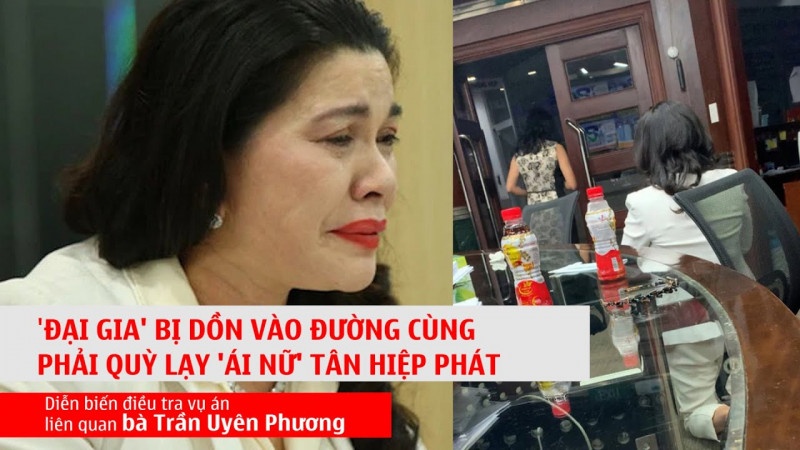 Bà Kim Oanh từng quỳ gối trước con gái Trần Uyên Phương của ông Thanh