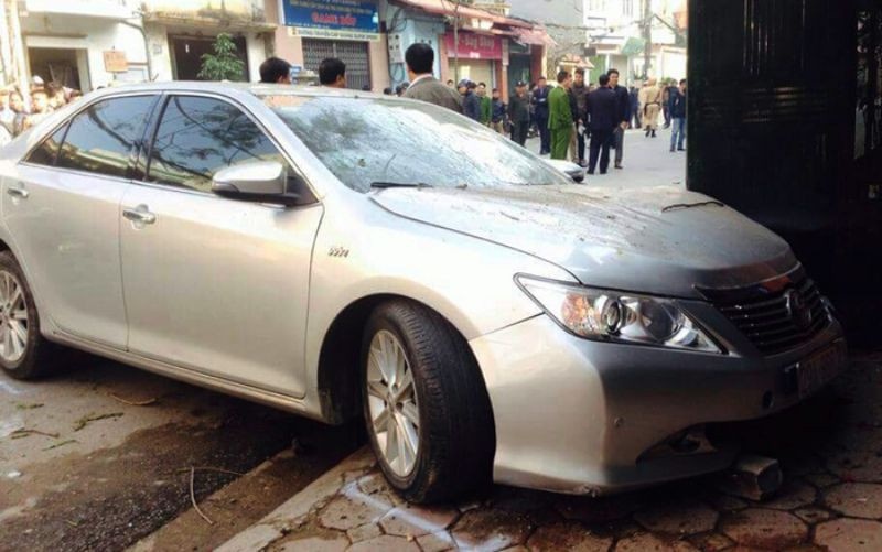 Chiếc xe Camry gây án