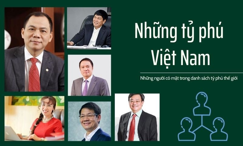 Những tỷ phú Việt Nam có trong danh sách tỷ phú thế giới 2023